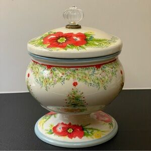 The Pioneer Woman Holiday Cheer Ceramic Candy Dish